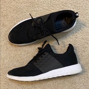 Aldo black and white sneakers
